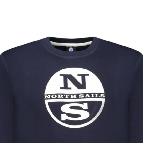 North Sails- Ανδρικό Φούτερ Hoodie Regular Fit 993036-000-0802 Μπλε Ναυτικό 993036-000-0802