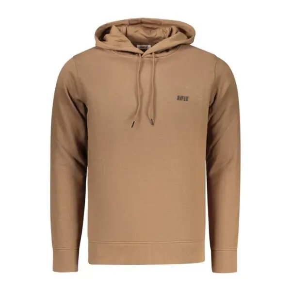 Rifle Jeans - Ανδρική Μπλούζα Φούτερ Regular Fit RFF017-TORTOR Καφέ