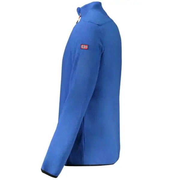 Scuola Nautica Italiana - Ανδρική Ζακέτα Φούτερ Fleece 849543-BLUETT Μπλε 849543-BLUETT