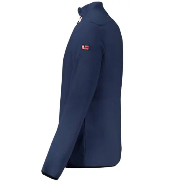 Scuola Nautica Italiana - Ανδρική Ζακέτα Φούτερ Fleece 849543-NAVY Μπλε Ναυτικό 849543-NAVY