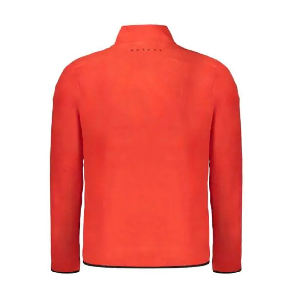 Scuola Nautica Italiana - Ανδρική Ζακέτα Φούτερ Fleece 849543-REDRAC Κόκκινο 849543-REDRAC