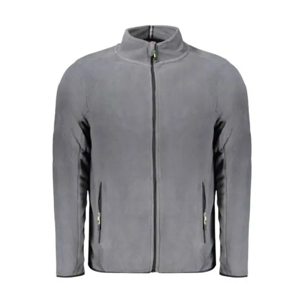 Scuola Nautica Italiana - Ανδρική Ζακέτα Φούτερ Fleece 849543-REVENT Γκρι