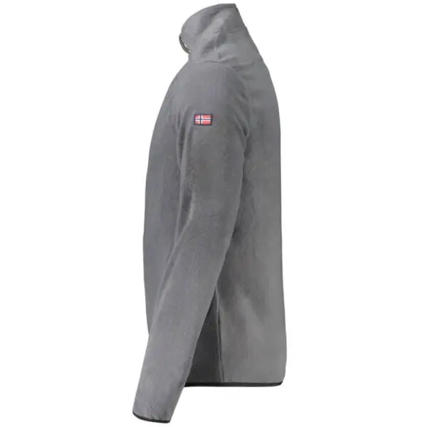 Scuola Nautica Italiana - Ανδρική Ζακέτα Φούτερ Fleece 849543-REVENT Γκρι 849543-REVENT