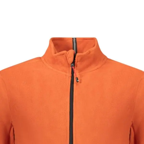 Scuola Nautica Italiana - Ανδρική Ζακέτα Φούτερ Fleece 849543-RUSTY Πορτοκαλί 849543-RUSTY