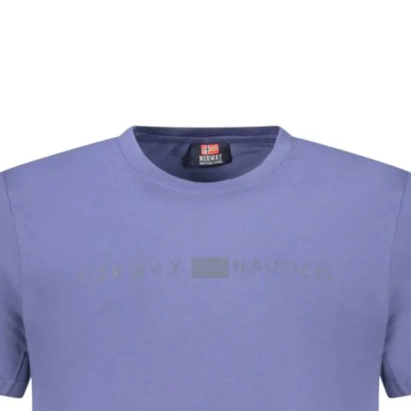 Scuola Nautica Italiana - Ανδρικό T-shirt Κοντομάνικο 846011-DENIM Μπλε 846011-DENIM
