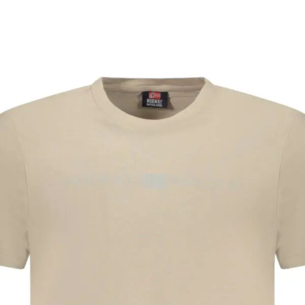 Scuola Nautica Italiana - Ανδρικό T-shirt Κοντομάνικο 846011-ROPE Μπεζ 846011-ROPE