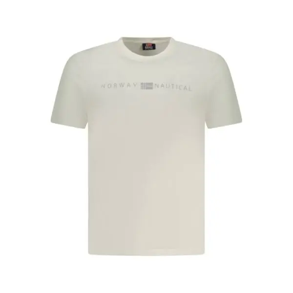 Scuola Nautica Italiana - Ανδρικό T-shirt Κοντομάνικο 846011-WHITE Λευκό