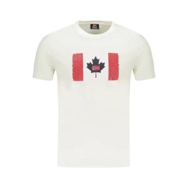 Scuola Nautica Italiana - Ανδρικό T-shirt Κοντομάνικο 856040-WHITE Λευκό