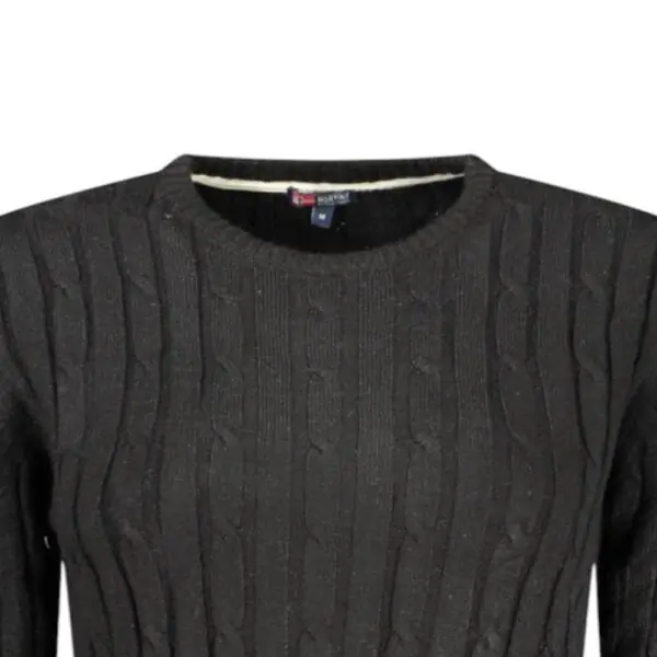 Scuola Nautica Italiana - Γυναικείο πουλόβερ Crewneck 853405-BLACK Μαύρο 853405-BLACK