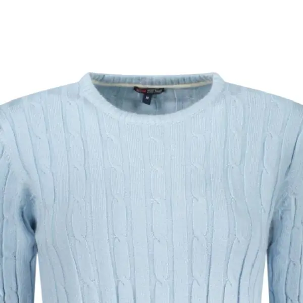 Scuola Nautica Italiana - Γυναικείο πουλόβερ Crewneck 853405-CLOUD Γαλάζιο 853405-CLOUD