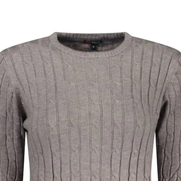 Scuola Nautica Italiana - Γυναικείο πουλόβερ Crewneck 853405-GREYME Γκρι 853405-GREYME