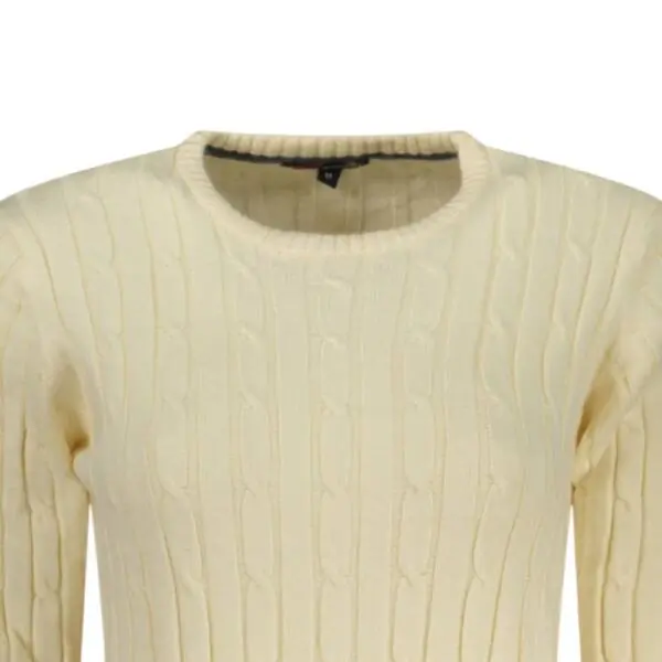 Scuola Nautica Italiana - Γυναικείο πουλόβερ Crewneck 853405-OFFWHI Λευκό 853405-OFFWHI