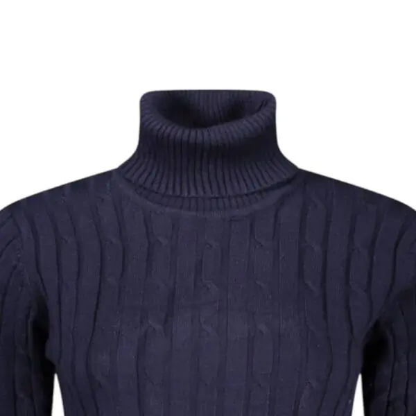 Scuola Nautica Italiana - Γυναικείο πουλόβερ Ζιβάγκο Dolcevita 853406-NAVY Μπλε Ναυτικό 853406-NAVY