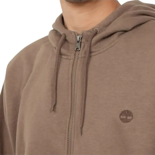 Timberland - Ανδρική Ζακέτα Φούτερ Oyster River TB0A2GCJ-BK0 Καφέ TB0A2GCJBK0