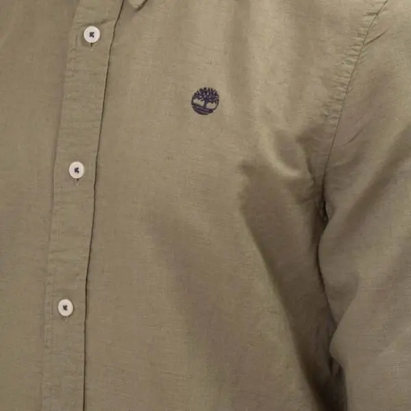 Timberland - Ανδρικό Πουκάμισο Lovell Lake Shirt TB0A2DR9-A58 Πράσινο TB0A2DR9A58