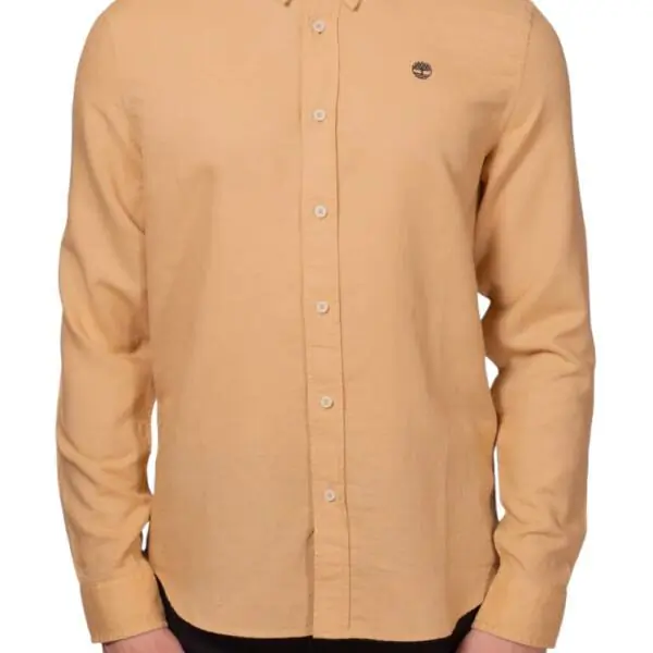 Timberland - Ανδρικό Πουκάμισο Lovell Lake Shirt TB0A2DR9-DH4 Μπεζ
