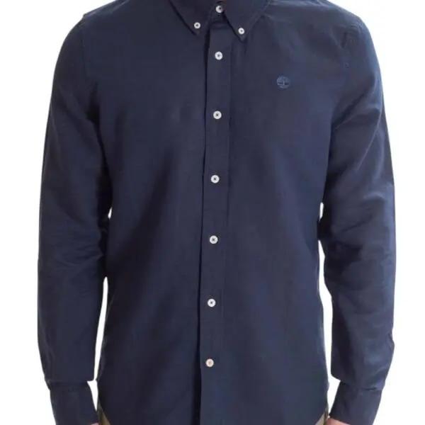 Timberland - Ανδρικό Πουκάμισο Lovell Lake Shirt TB0A2DR9-433 Μπλε Σκούρο