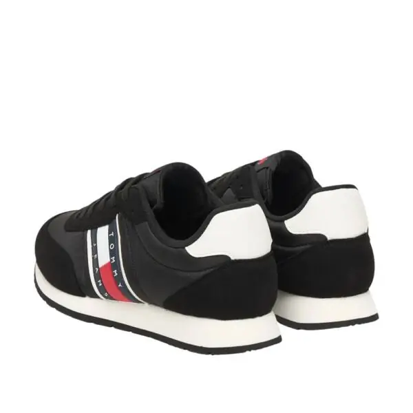 Tommy Hilfiger - Ανδρικά Sneakers Tjm Classic Runner EM0EM01709-BDS Μαύρο EM0EM01709-BDS