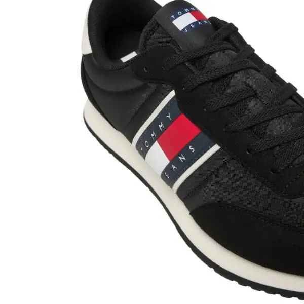 Tommy Hilfiger - Ανδρικά Sneakers Tjm Classic Runner EM0EM01709-BDS Μαύρο EM0EM01709-BDS