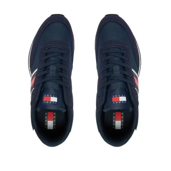 Tommy Hilfiger - Ανδρικά Sneakers Tjm Classic Runner EM0EM01709-C1G Μπλε Σκούρο EM0EM01709-C1G