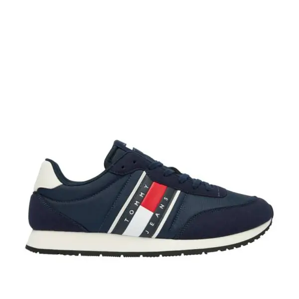 Tommy Hilfiger - Ανδρικά Sneakers Tjm Classic Runner EM0EM01709-C1G Μπλε Σκούρο