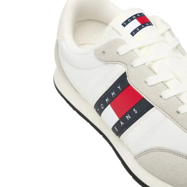Tommy Hilfiger - Ανδρικά Sneakers Tjm Classic Runner EM0EM01709-YBL Λευκό EM0EM01709-YBL