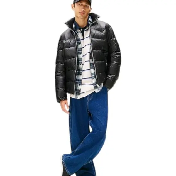 Tommy Hilfiger - Ανδρικά Sneakers Tjm Cupsole Long Lace Leather EM0EM01707-BDS Μαύρο EM0EM01707-BDS