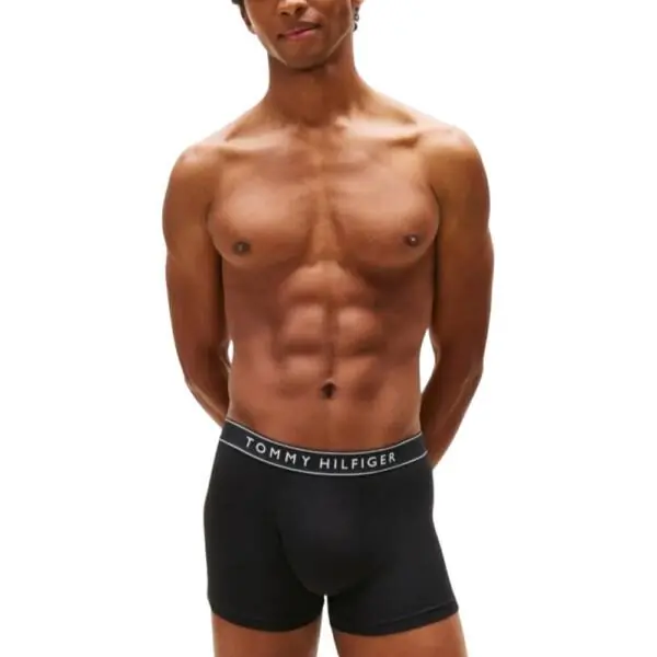 Tommy Hilfiger - Ανδρικά Μποξεράκια 3Pack UM0UM03520-0WE Μαύρο UM0UM03520-0WE