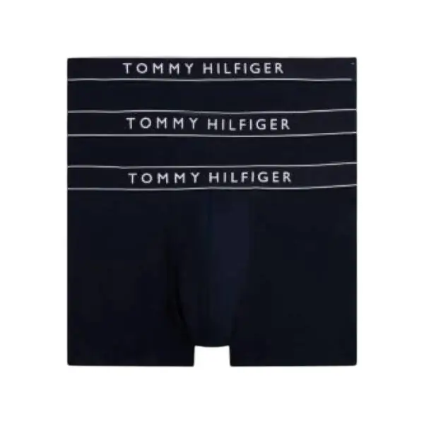 Tommy Hilfiger - Ανδρικά Μποξεράκια 3Pack UM0UM03520-0WG Μπλε Σκούρο