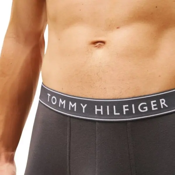 Tommy Hilfiger - Ανδρικά Μποξεράκια 3Pack UM0UM03520-0XL Γκρι/Μαύρο/Λευκό UM0UM03520-0XL