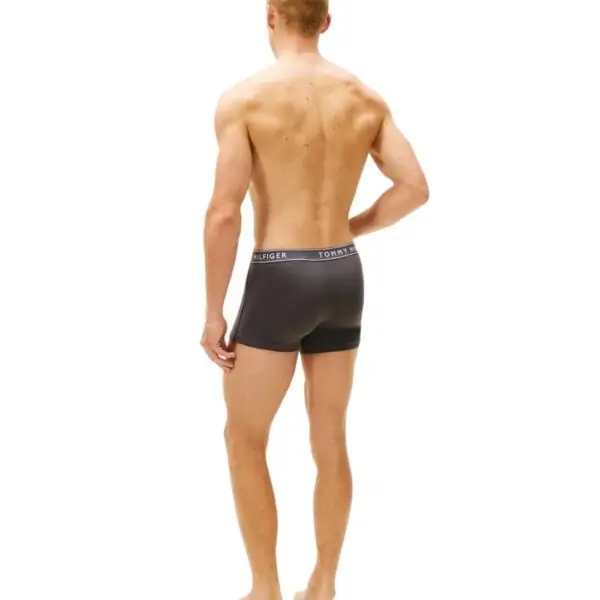 Tommy Hilfiger - Ανδρικά Μποξεράκια 3Pack UM0UM03520-0XL Γκρι/Μαύρο/Λευκό UM0UM03520-0XL