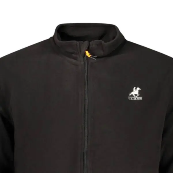U.S.Grand Polo Club - Ανδρική Ζακέτα Με Λογότυπο Jurassic AU02832-A7251 Μαύρο AU02832-A7251