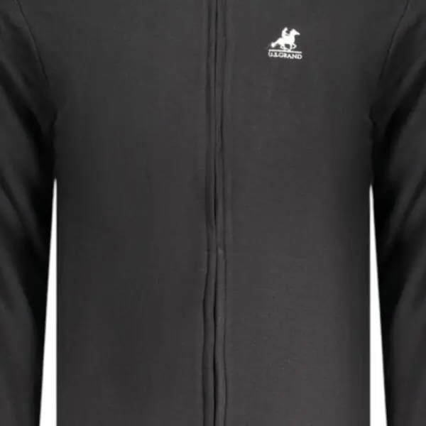 U.S.Grand Polo - Ανδρική Ζακέτα AU02654-23NERO Μαύρο AU02654-23NERO