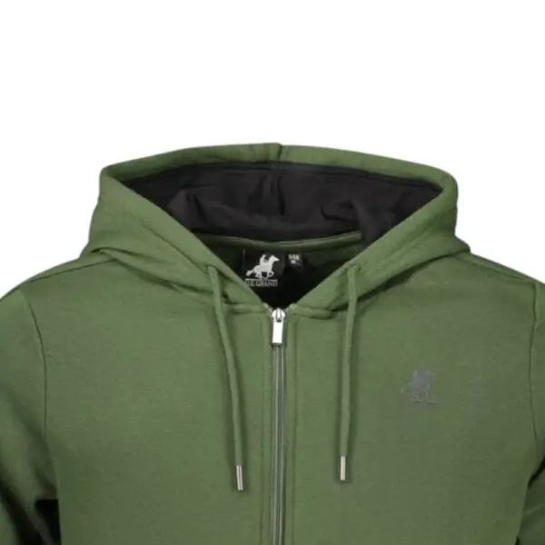 U.S.Grand Polo - Ανδρική Ζακέτα Με Κουκούλα Magellano AU02822-A12100 Πράσινο AU02822-A12100