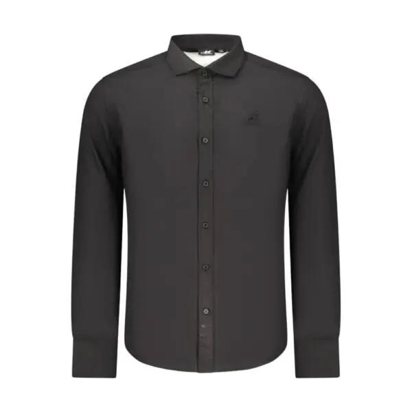 U.S.Grand Polo - Ανδρικό Πουκάμισο Amedeo AU02840-A7250 Μαύρο