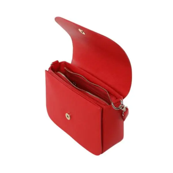 Valentino Bags - Γυναικεία Τσάντα Ώμου Divina VBS1R404G-003 Κόκκινο VBS1R404G-003