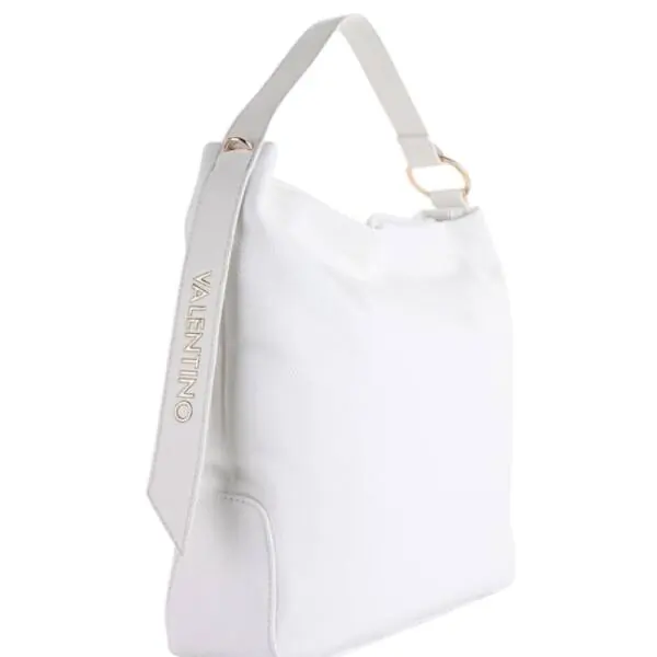 Valentino Bags - Γυναικεία Τσάντα Ώμου Peonies Re VBS8NH07-406 Λευκό VBS8NH07-406