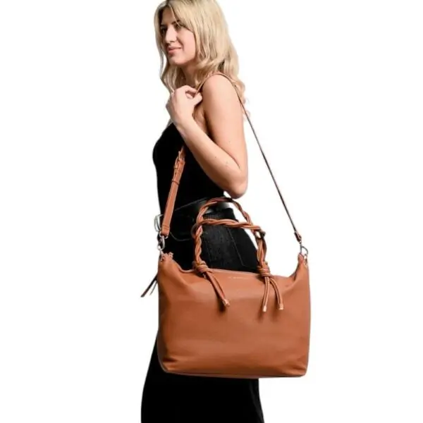 Valentino Bags - Γυναικεία Τσάντα Ώμου Scarlett Re VBS8U901-089 Καφέ VBS8U901-089