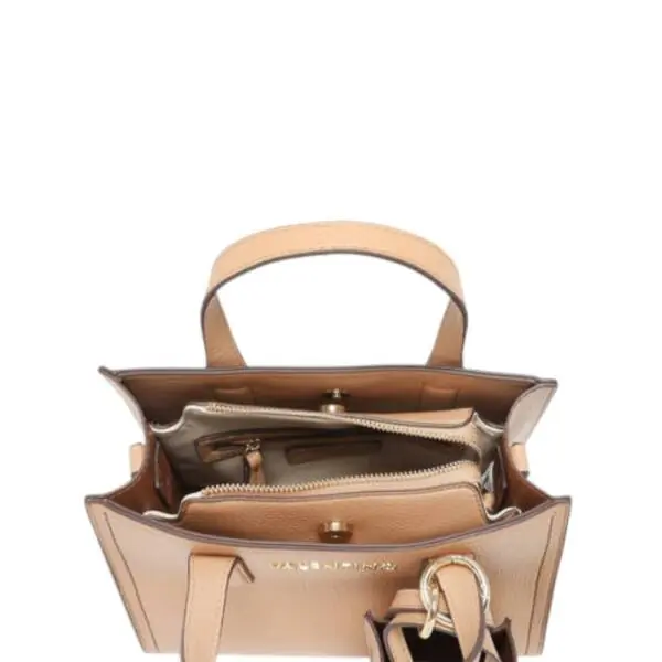 Valentino Bags - Γυναικεία Τσάντα Χειρός Samantha VBS8YA01-005 Μπεζ VBS8YA01-005