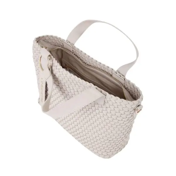 Valentino Bags - Γυναικεία Τσάντα Χειρός Shantel VBS8Y604-991 Εκρού VBS8Y604-991