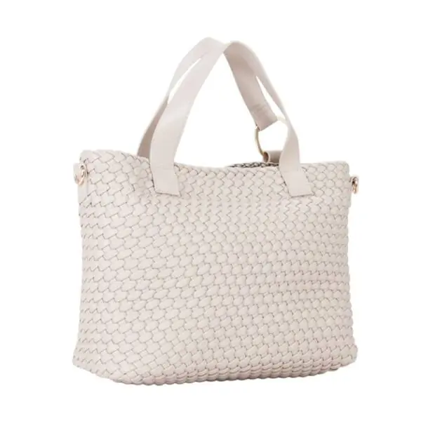 Valentino Bags - Γυναικεία Τσάντα Χειρός Shantel VBS8Y604-991 Εκρού VBS8Y604-991