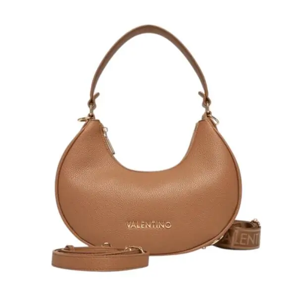 Valentino - Γυναικεία Τσάντα Ώμου Shelby VBS90A07-004 Καφέ Ανοιχτό VBS90A07-004