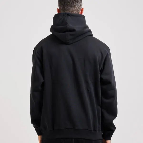 Vans - Ανδρικό Φούτερ Με Κουκούλα Left Chest Ii Loose Po VN000P21-BLK Μαύρο VN000P21-BLK