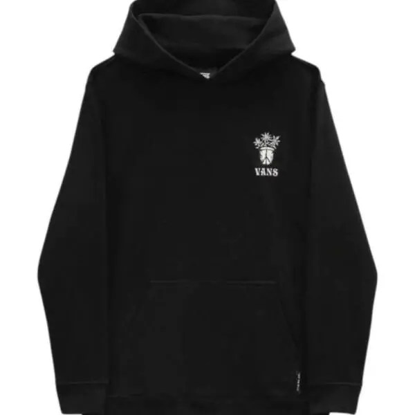 Vans - Ανδρικό Φούτερ Με Κουκούλα Peace Head VN000AEY-BLK Μαύρο