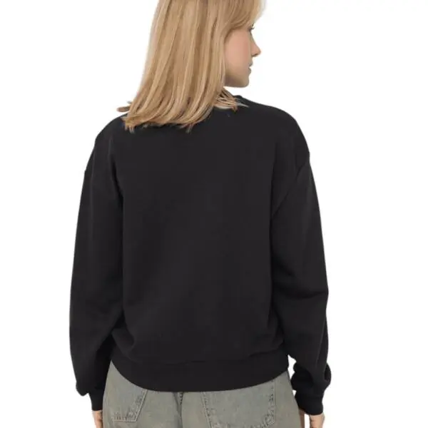 Vans - Γυναικείο Φούτερ W Essential H Fit Rlx Crew VN000RAM-BLK Μαύρο VN000RAM-BLK