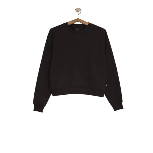 Vans - Γυναικείο Φούτερ W Essential H Fit Rlx Crew VN000RAM-BLK Μαύρο VN000RAM-BLK