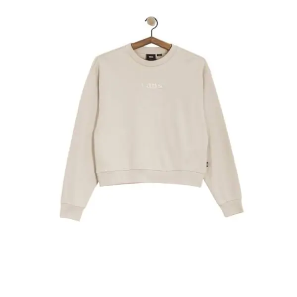 Vans - Γυναικείο Φούτερ W Essential H Fit Rlx Crew VN000RAM-EN9 Μπεζ VN000RAM-EN9