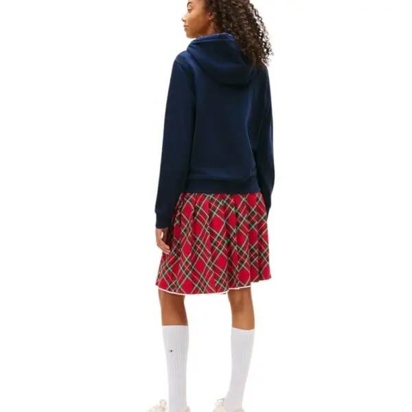 Tommy Hilfiger - Γυναικείο Φούτερ Tjw Essential Logo Regular Fit DW0DW21921-C1G Μπλε Σκούρο DW0DW21921-C1G