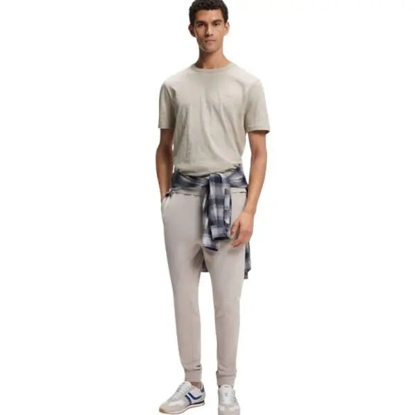 Boss - Ανδρικό T-shirt Tegood Regular Fit 50508243-070 Μπεζ 50508243-070