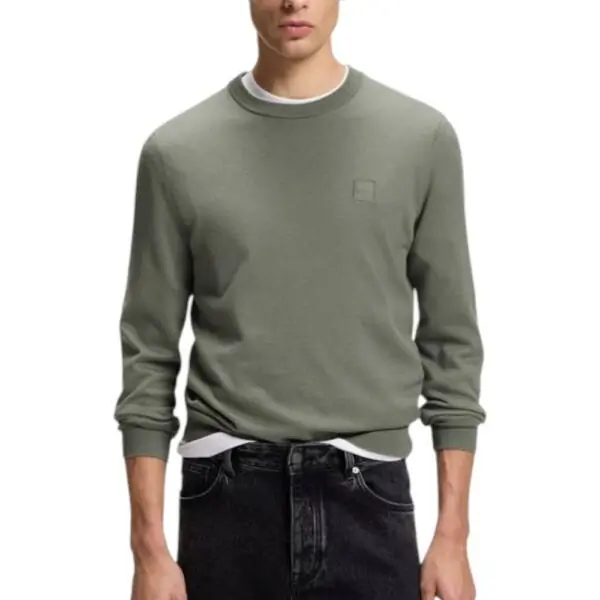 Boss - Ανδρικό Πουλόβερ Kanovanos 50527583-076 Λαδί